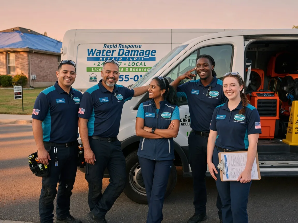 Water Damage Restoration company in La Villa, TX
